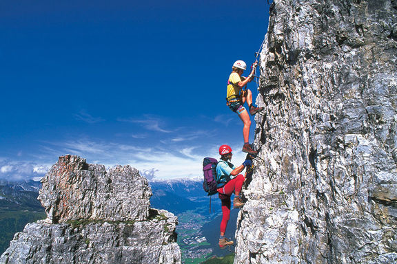 Klettern Sommer, Omesberger Hof in Neustift - Urlaub im Stubaital in Tirol
